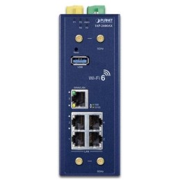 Planet IAP-2400AX Průmyslový Wi-Fi AP 5GHz, 802.11ax 2400Mbps, VLAN, IP30, -40až+75st, 9-54VDC