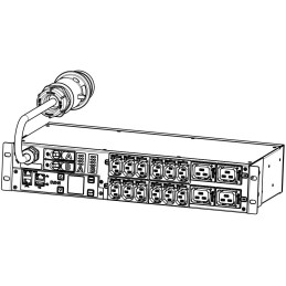 EATON ePDU: Řízené IEC - 2U, In: 309 32A 1P - Out: 12x C13, 4x C19
