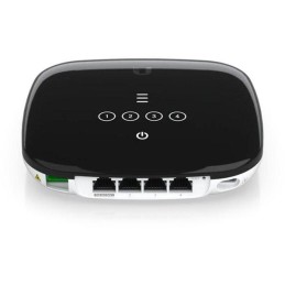 Ubiquiti UFiber WiFi6 - GPON klientská jednotka, Wi-Fi 6, 4x Gbit RJ45, SC/APC port, PoE 24V
