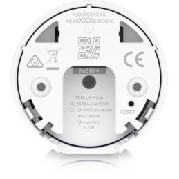 Ubiquiti UniFi 6 Mesh - Wi-Fi 6 AP, 2.4/5GHz, až 5.3 Gbps, 1x GbE, vnitřní/venkovní, PoE