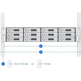 Synology RKS-02 sada posuvných ližin pro RackStation