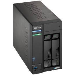 Asustor NAS AS6702T / 2x 2,5"/3,5" SATA III/ Celeron N5105 2.0 GHz/ 4GB/ 2x 2.5GbE/ 4x M.2/ 2x USB 3.2/ HDMI+IR