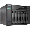 Asustor NAS AS6706T / 6x 2,5 "/3,5" SATA III/ Celeron N5105 2.0 GHz/ 8GB/ 2x 2.5GbE/ 4x M.2/ PCIe / 2x USB 3.2/ HDMI+IR