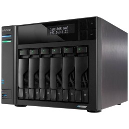 Asustor NAS AS6706T / 6x 2,5"/3,5" SATA III/ Celeron N5105 2.0 GHz/ 8GB/ 2x 2.5GbE/ 4x M.2/ PCIe / 2x USB 3.2/ HDMI+IR