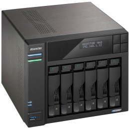 Asustor NAS AS6706T / 6x 2,5"/3,5" SATA III/ Celeron N5105 2.0 GHz/ 8GB/ 2x 2.5GbE/ 4x M.2/ PCIe / 2x USB 3.2/ HDMI+IR