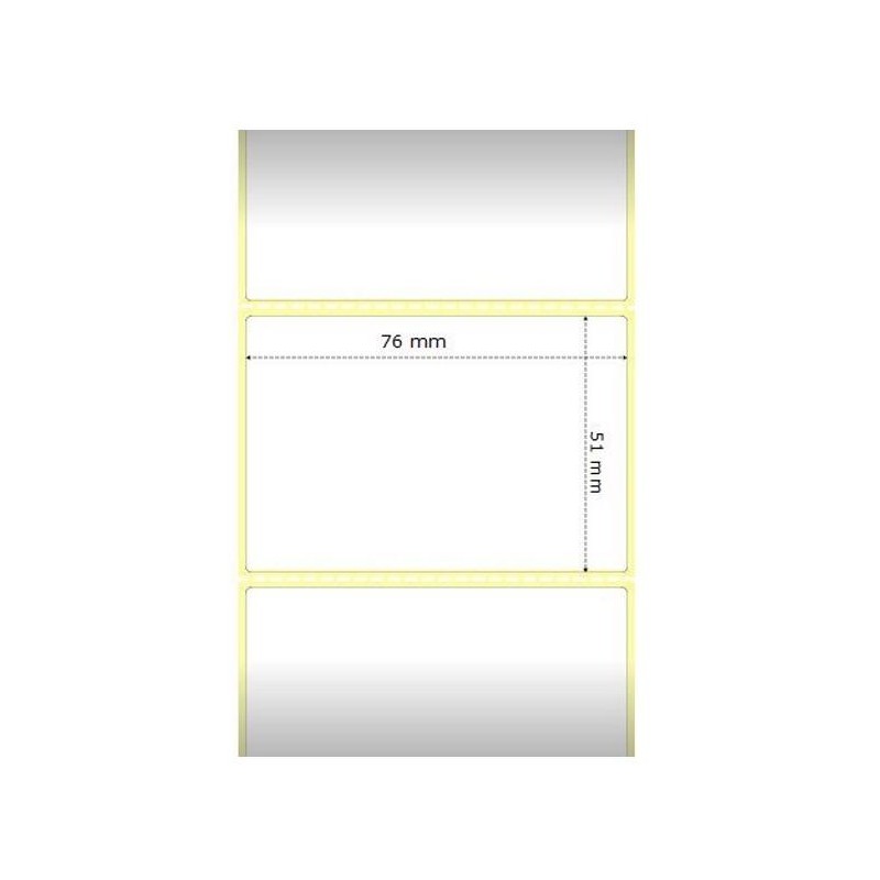 Zebra Z-Perform 1000D/ role štítků / termální papír / 76x51mm