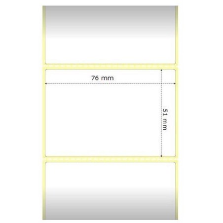 Zebra Z-Perform 1000D/ role štítků / termální papír / 76x51mm