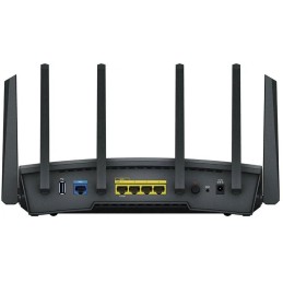 Synology RT6600ax Router 2,4GHz/ 5GHz 802.11a/b/g/n/ac/ax / 1x USB 3.2GEN1/ 1x 2,5GbE WAN/ LAN, 1x1GbE WAN, 3x1GbE LAN