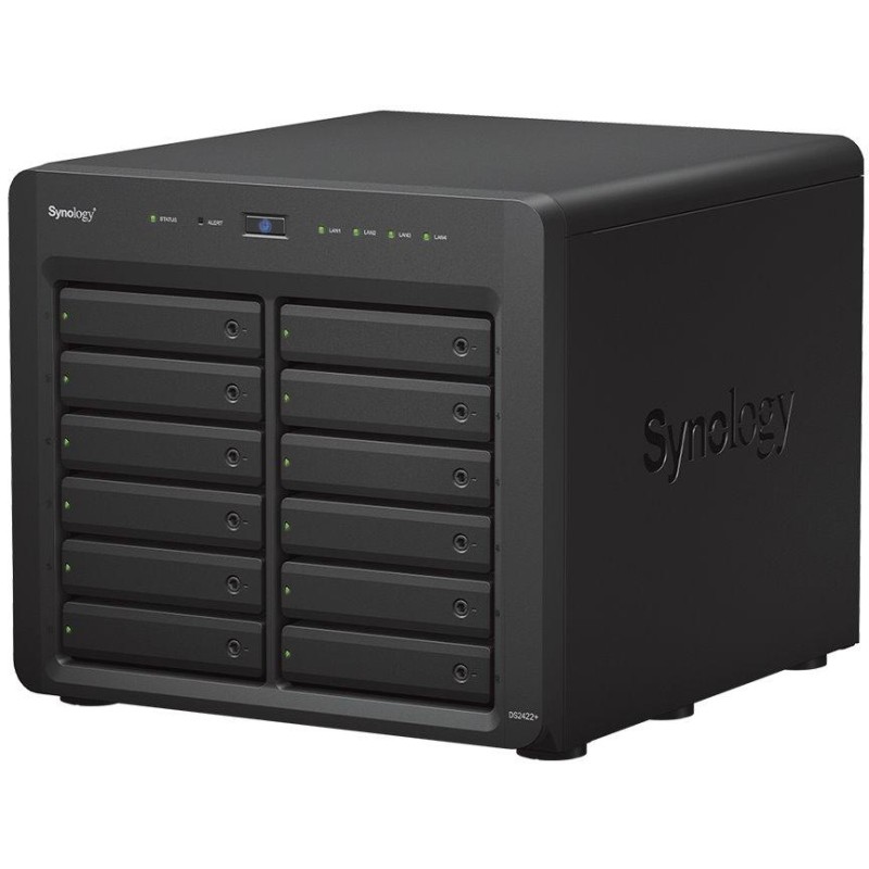 Synology DS2422+   12x SATA, 4GB RAM, 2x USB 3.0, 4x GbE, 1x PCIe
