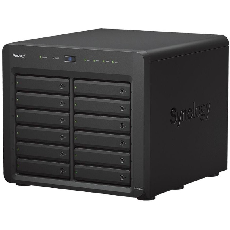 Synology DS3622xs+   12x SATA, 16GB RAM, 2x USB 3.0, 2x GbE, 2x 10GbE, 1x PCIe