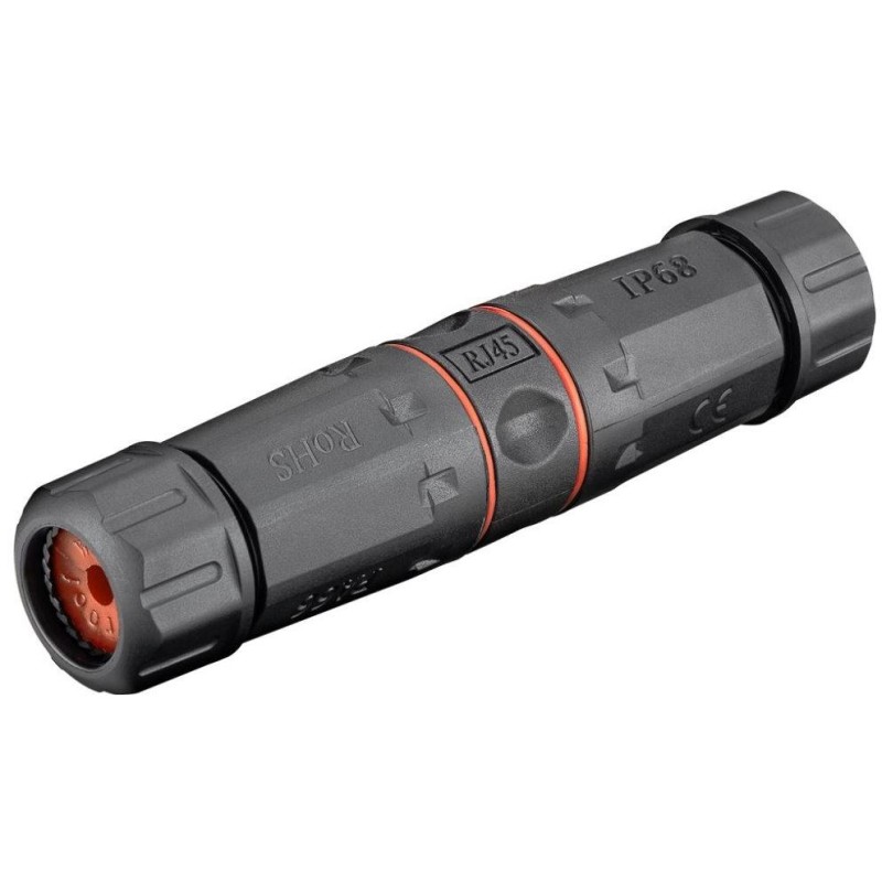 XtendLan spojka, CAT5e/6/6A, STP, voděodolná, instalace kabeláže bez narážení kabelů