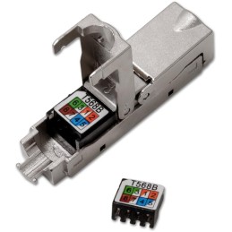 XtendLan spojka, CAT5e/6/6A, STP, voděodolná, instalace kabeláže bez narážení kabelů