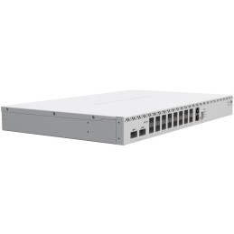 Mikrotik Cloud Switch CRS518-16XS-2XQ-RM, 650 MHz CPU, 64 MB RAM, 1x LAN, 2x QSFP28, 16x SFP28, 2x PSU, L6