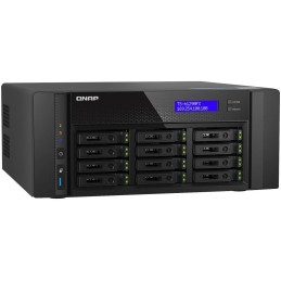 QNAP TS-h1290FX-7232P-64G   AMD EPYC, 64GB ECC RAM, 12x 2,5" U.2, 2x 2,5GbE 2x 25GbE