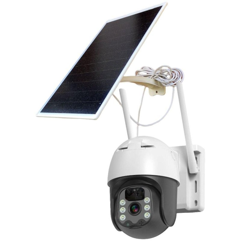 TRX Bezpečnostní IP kamera Innotronik BK-IUB-PT18-4G, bezdrátová, 2.0Mpix, LTE 4G, otočná, solární panel + Li-Ion bat.