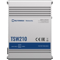 Teltonika průmyslový nemanažovaný switch TSW210 8port 10/100/1000M + 2x SFP