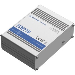 Teltonika průmyslový nemanažovaný switch TSW210 8port 10/100/1000M + 2x SFP