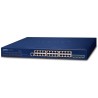 Planet SGS-6310-24P4X L3-Switch, 24 x 1 Gb, 4 x 10 Gb SFP+, 24 x PoE 802.3at 370 W, HW/IP-Stack, VSF/Cluster