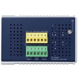 Planet IGS-5225-8P4S-12V průmyslový L3 switch, 8x1Gb, 2x1Gb SFP, 2x2.5Gb SFP, 8x PoE 802.3at 240W, 12-54VDC, -40~75°C