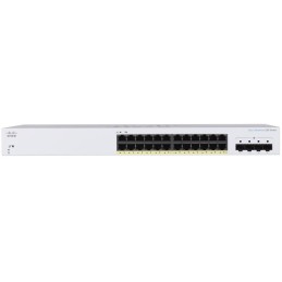 Cisco CBS220-24P-4G-EU 24-port GE Managed Switch, PoE, 4x1G SFP