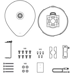 Ubiquiti AirFiber 60 XG - 60 GHz rádio (57-66 GHz), PtP, 45 dBi, SFP+ port, 5 GHz záloha, až 6 Gbps propustnost