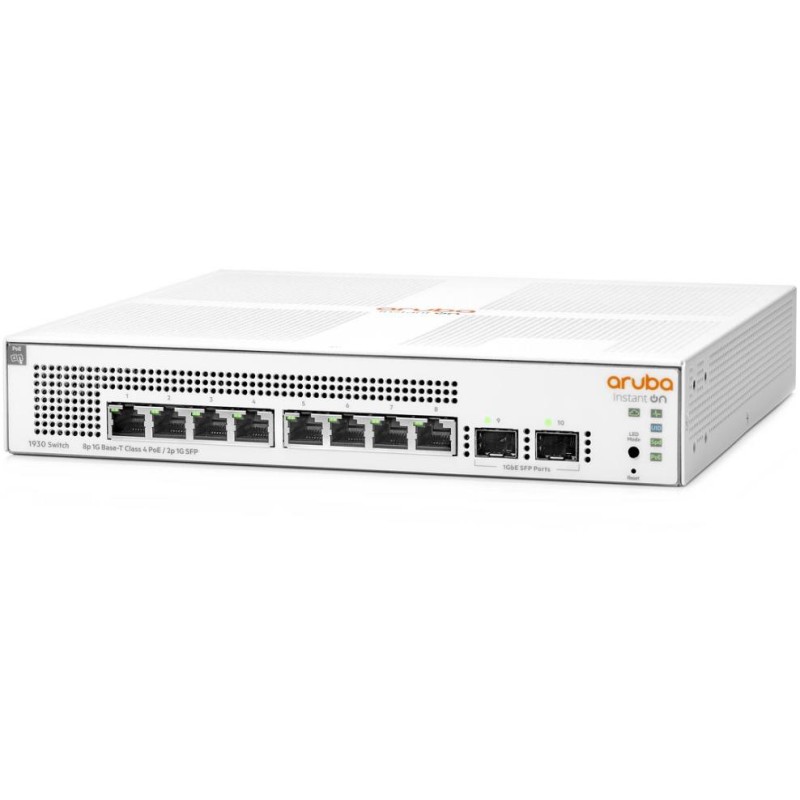 HPE Aruba Instant On 1930 8G Class4 PoE 2SFP 124W Switch