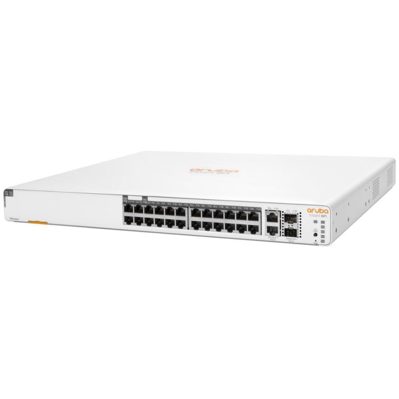 HPE Aruba Instant On 1960 24G PoE (20p Class4 + 4p Class6) 2XGT 2SFP+ 370W Switch