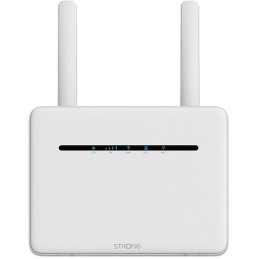 STRONG 4G+ LTE router 1200/ Wi-Fi standard 802.11a/b/g/n/ac/ 1200 Mbit/s/ 2,4GHz a 5GHz/ 4x LAN/ 1x SIM/ bílý