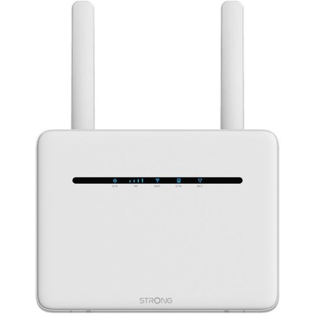 STRONG 4G+ LTE router 1200/ Wi-Fi standard 802.11a/b/g/n/ac/ 1200 Mbit/s/ 2,4GHz a 5GHz/ 4x LAN/ 1x SIM/ bílý