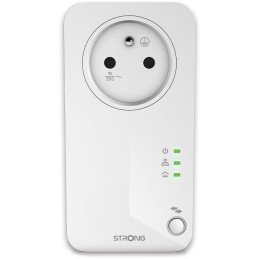 STRONG sada 2 adaptérů Powerline 600 DUO FR/ 600 Mbit/s/ 1x LAN/ bílý