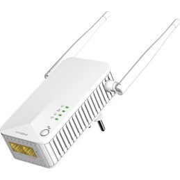 STRONG sada 2 adaptérů Powerline WF 600 DUO FR/ Powerline 600 Mbit/s/ Wi-Fi 300 Mbit/s/ 2x LAN/ bílý