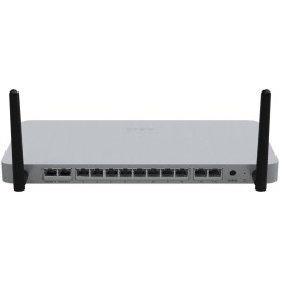 Cisco Meraki MX68W Firewall Cloud Managed, 2x GbE WAN, 10x GbE LAN (2x PoE+), Wave 2 Wi-Fi
