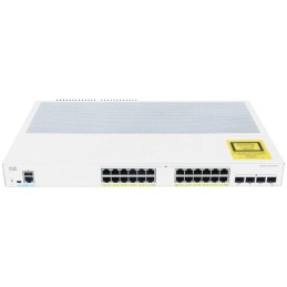 Cisco Catalyst 1000 - 24x 100/1000 LAN, 4x 100/1000 SFP, PoE (budget 195W)