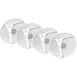 MikroTik RouterBOARD LHG XL 5 ac - outdoor klient, anténa 27 dBi, 7°, 802.11a/n/ac, L3 (5GHz), sada 4ks