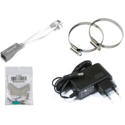 MikroTik RouterBOARD LHG XL 5 ac - outdoor klient, anténa 27 dBi, 7°, 802.11a/n/ac, L3 (5GHz), sada 4ks