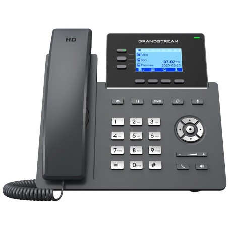 Grandstream GRP2603/ VoIP telefon/ 2,48" podsvícený grafický display/ 6x SIP/ 2x LAN/ GDMS