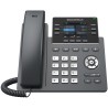 Telefon VoIP Grandstream GRP2613, 3x SIP, kolorowy podświetlany wyświetlacz 2,8", 2x Gbps RJ45, PoE