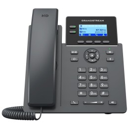 Grandstream GRP2602 VoIP telefon, 4x SIP, grafický podsvícený 2,21" displej, 2x 10/100 Mbps RJ45