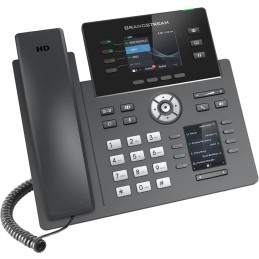 Grandstream GRP2614 VoIP telefon, 4x SIP, barevný 2,8" displej, 2x Gbps RJ45, PoE, WiFi, BT,