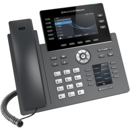 Grandstream GRP2616 VoIP telefon, 6x SIP, barevný 4,3" displej, 2x Gbps RJ45, PoE, DualBand WiFi, BT, 1x USB