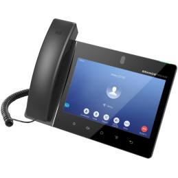 Grandstream GXV3480 VoIP telefon, 16x SIP, barevný dotykový 8" displej, PoE, WiFi, BT, USB
