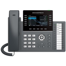 Grandstream GRP2636 VoIP telefon, 6x SIP, barevný 4,3" displej, 2x Gbps RJ45, PoE, DualBand WiFi, BT, 1x USB