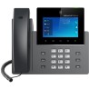 Grandstream GXV3450 VoIP telefón, 16x SIP, farebný dotykový 5" displej, 2x Gbps RJ45, PoE, DualBand WiFi, BT. USB