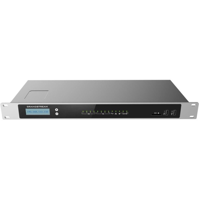Grandstream UCM6304 VoIP pobočková ústředna, 4x FXS, 4x FXO, 2x USB