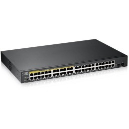 ZyXEL GS1900-48HPv2, 48-port GbE L2 Smart Switch, 170 Watt, rackmount