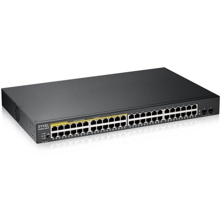 ZyXEL GS1900-48HPv2, 48-port GbE L2 Smart Switch, 170 Watt, rackmount