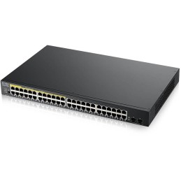 ZyXEL GS1900-48HPv2, 48-port GbE L2 Smart Switch, 170 Watt, rackmount