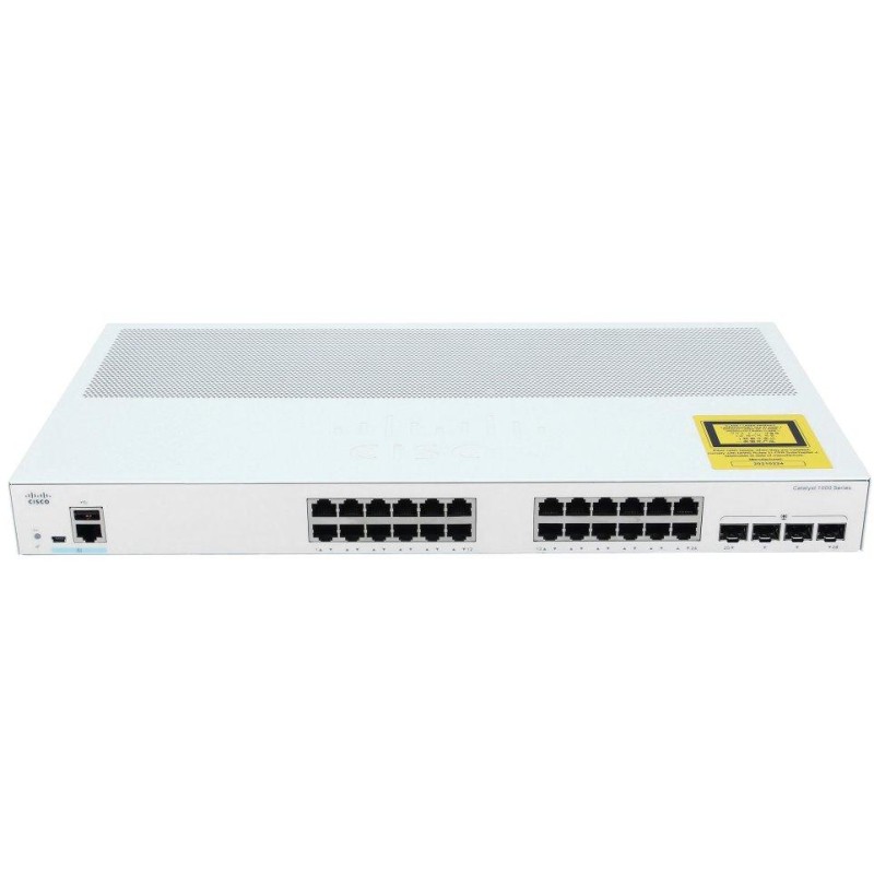 Cisco C1000-24T-4G-L - 24x Gbit LAN, 4x Gbit SFP, QOS/VLAN, 1x USB miniB, 1x USB A