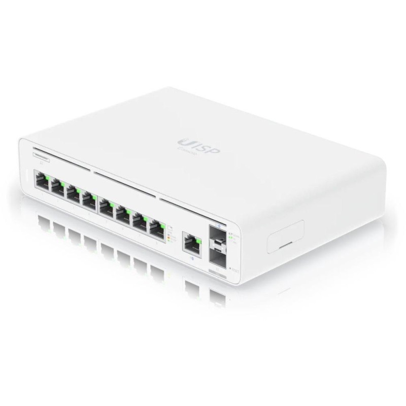 Ubiquiti UISP Console - Router, předinstal. UISP aplikace, 9x GbE port, 2x SFP+ port