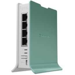 MikroTik hAP ax lite, 4x GbE, 2x 800 MHz, 2.4 GHz Wi-Fi 6, PSU, L4